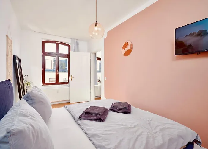 Apartament Lamaison - Ruhige Top-lage Im Zentrum Leipzigs, Ideal Fuer Staedtereisen & Business